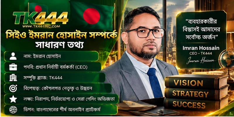 সিইও ইমরান হোসাইন সম্পর্কে সাধারণ তথ্য
